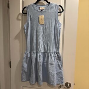 Universal Thread Light Blue Sleeveless Mini Dress